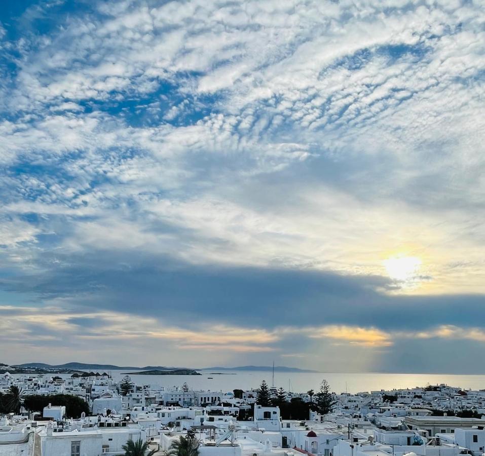 Mykonian Starling - Town N' Sunset View Apartment Mykonos Town المظهر الخارجي الصورة